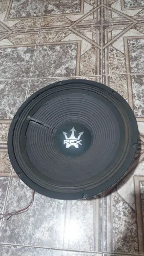 Woofer Magnum Rex Power 15 Polegadas 550w Rms 4 Ohms bobina cor preto