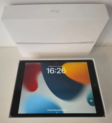 iPad 9ª Geração - 64gb - 10.2" - Wi-Fi - prata - modelo A2602 !!!*** Impecável ***!!!