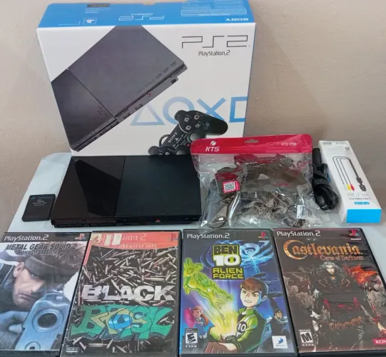 GARANTIA 30 DIAS Playstation 2 completo com caixa