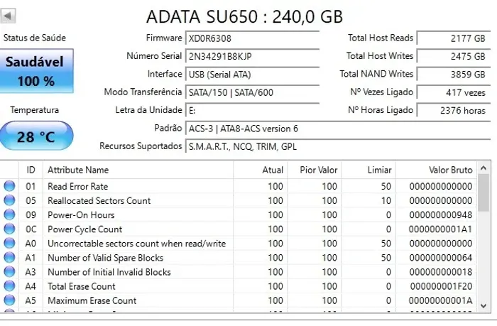ssd sata 240gb