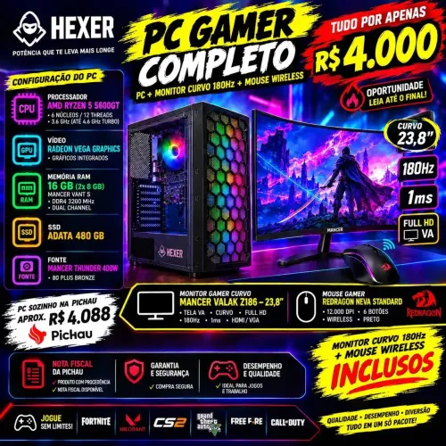 Vendo Pc gamer 