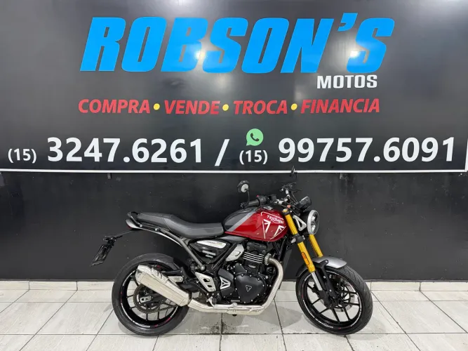 Triumph Speed 400c C/abs ano 2025 impecável doc ok