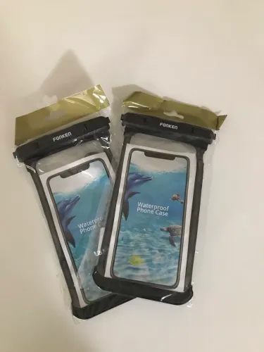 Capa impermeável FONKEN para celular - praia/piscina/motoboy
