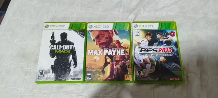 ? KIT 3 JOGOS ORIGINAIS XBOX 360 - EXCELENTE ESTADO ?