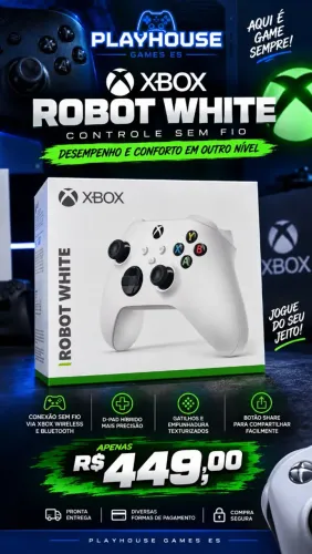 Controle Xbox Séries S One PC TV Microsoft