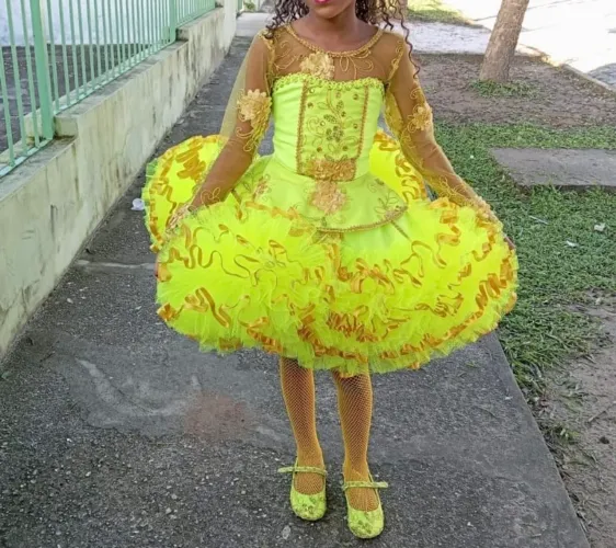 Vestido junino infantil