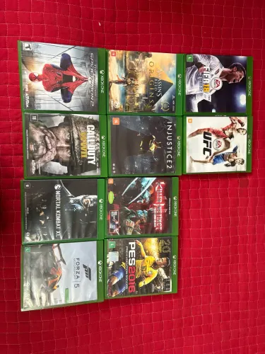 Lote Jogos de Xbox one, Xbox 360, Wii e PSP (ler descrição)