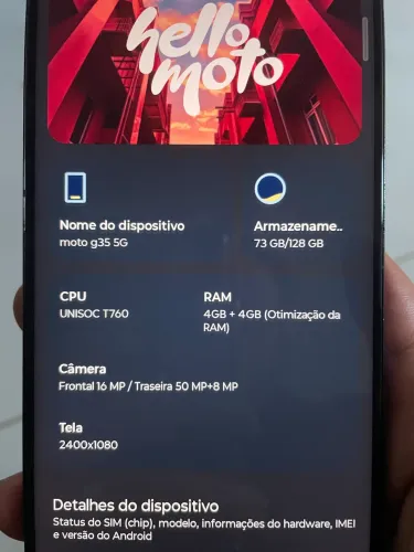 Celular Moto g35 5G