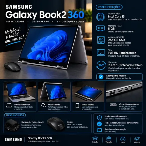 NOTEBOOK GALAXY BOOK 2 360
