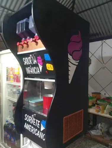 Máquina sorvete americano