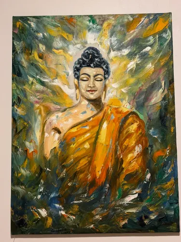 Quadro de Buda importado em Canvas