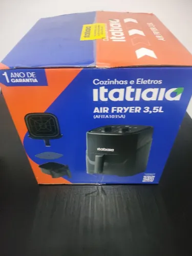 ? Air Fryer Itatiaia 3,5L Preta - NOVA e LACRADA! ?