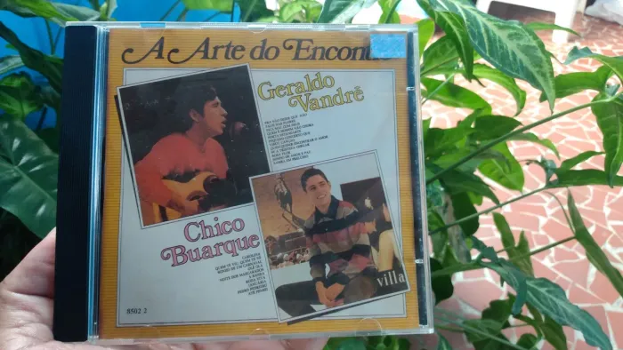 Cd original Chico Buarque/Geraldo Vandré 