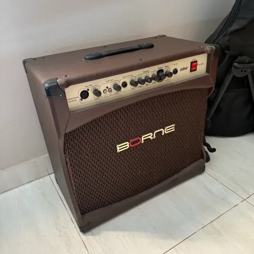 Caixa acústica borne 