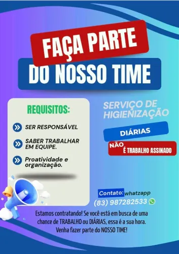 Oportunidade de Serviço
