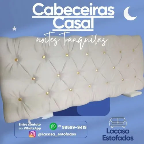 Cabeceira Casal - Espuma D28
