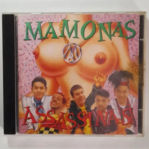 Cd Mamonas Assassinas, mídia em excelente estado.
