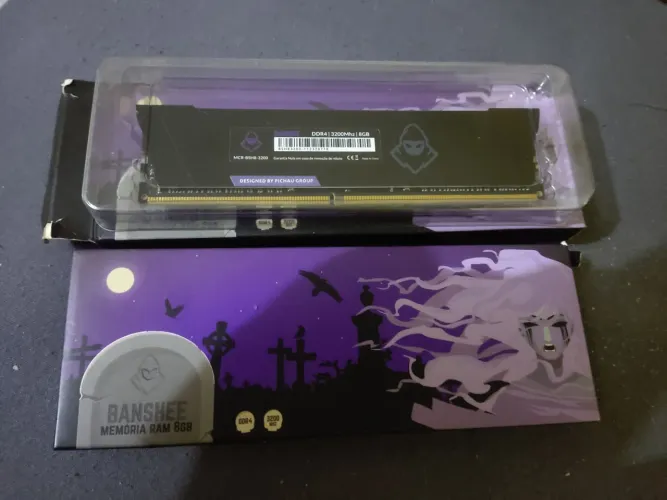 Memórias 8gb 3200 MHz Banshee