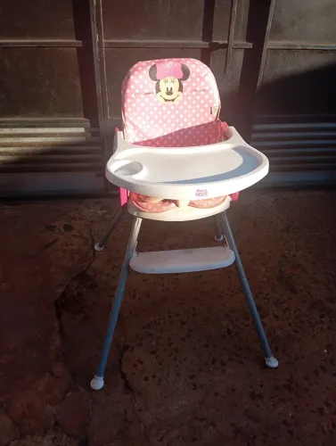 Cadeirinha de alimentação Menina Minnie