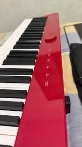 Piano Digital Casio Privia PX-S1000 Vermelho - 88 Teclas - Excelente Estado