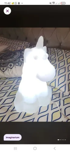 Luminária Unicórnio Imaginarium Original - Perfeito Estado