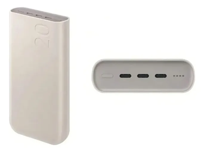 Power Bank Samsung Bateria Carregador Portátil (Powerbank) 20000mAh Super Rápida 45W