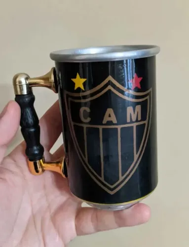 Caneca de Alumínio do Atlético (1 unid apenas)