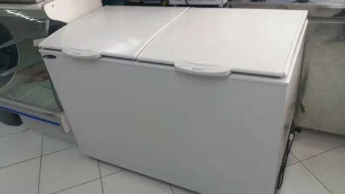 Freezer horizontal 2 anos de garantia (novo) Alecs
