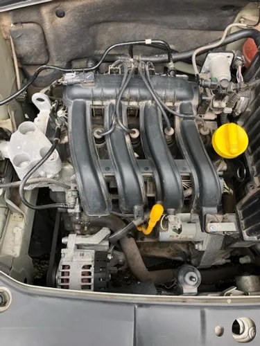 Motor parcial clio 2015 1.0 16v Flex