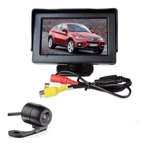 Kit Monitor de 4,3" + Câmera de Ré ( Instalado)
