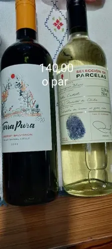 Vinhos especiais vários safras e tipos