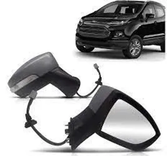 Retrovisor Ecosport 2013/2021 Elétrico C/pisca 