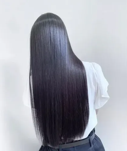 PROMOÇÃO Mega hair na tela Humanizado 70cm, 150g Preto 100% realista 