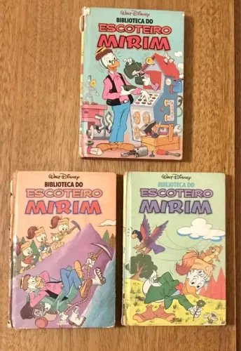 Biblioteca do Escoteiro Mirim 3 volumes