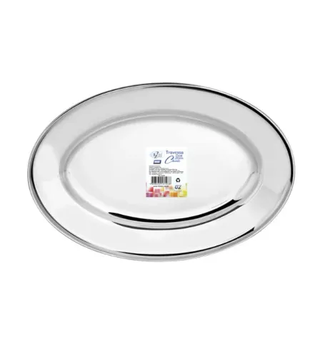 Travessa Inox Oval 20cm Linha Classic Ud299 123 2pçs