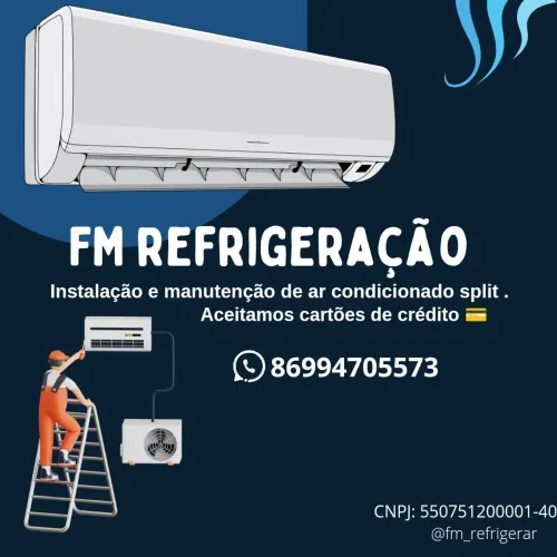 Manutenção de Ar Condicionado Split - FM Refrigeração