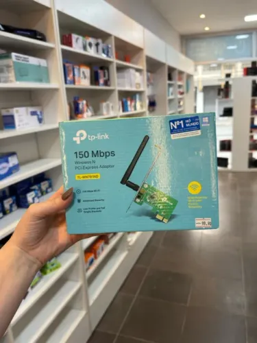 Placa de Rede Wireless TP-Link TL-WN781ND 150Mbps PCI Express