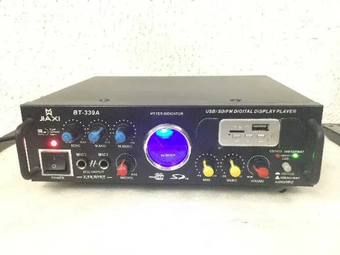 receiver com usb e bluetooth