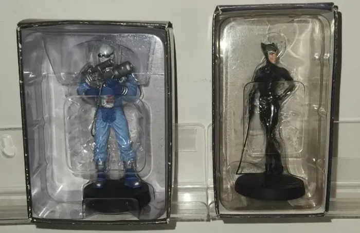 Figuras de Ação - Miniaturas Marvel Eaglemoss na caixa sem fascículo Mulher gato - SR Gelo
