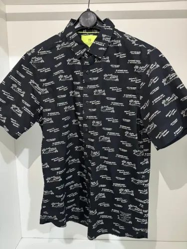 Camisa social manga curta Scotch and Soda nova com etiqueta 