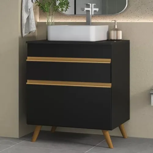 Promção Balcao para Banheiro Preto / Padrao