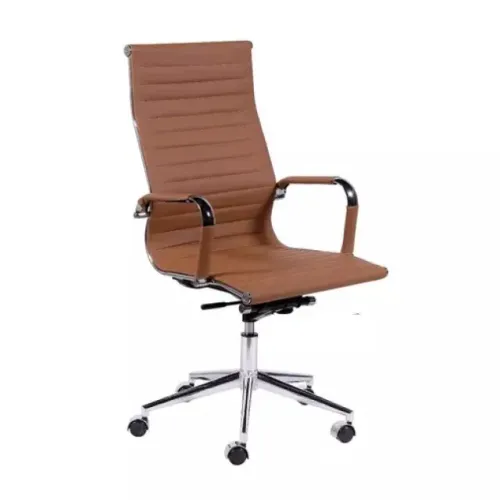 Cadeira Charles Eames Esteirinha Caramelo Conforto Ergonômico Design Clássico Modelo 32885