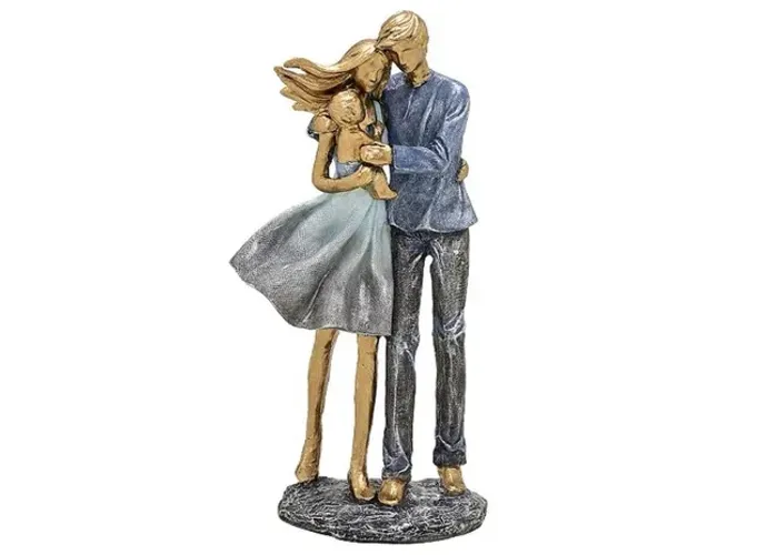 Escultura família decoração NOVO