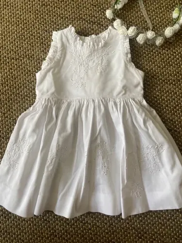 Vestido Branco Batizado 