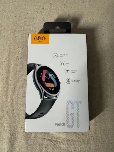 Smartwatch QCY GT - Tela AMOLED e Design Elegante