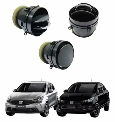 Difusor Central Painel Saida Ar Argo Cronos Original Fiat 100245618