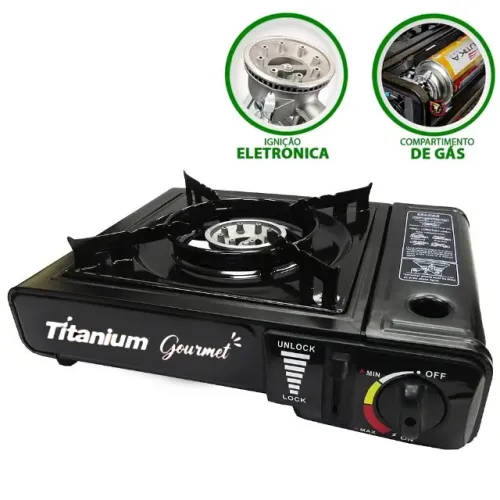 FOGÃO/FOGAREIRO PARA CAMPING ACENDIMENTO AUTOMÁTICO