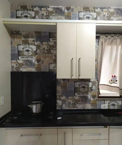 Papel de Parede Decorativo - Cozinha Cafe (última unidade)