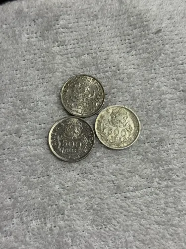 Moedas 500 réis 1912