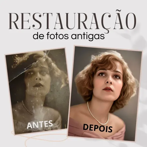 Restauração Profissional de Fotos Antigas